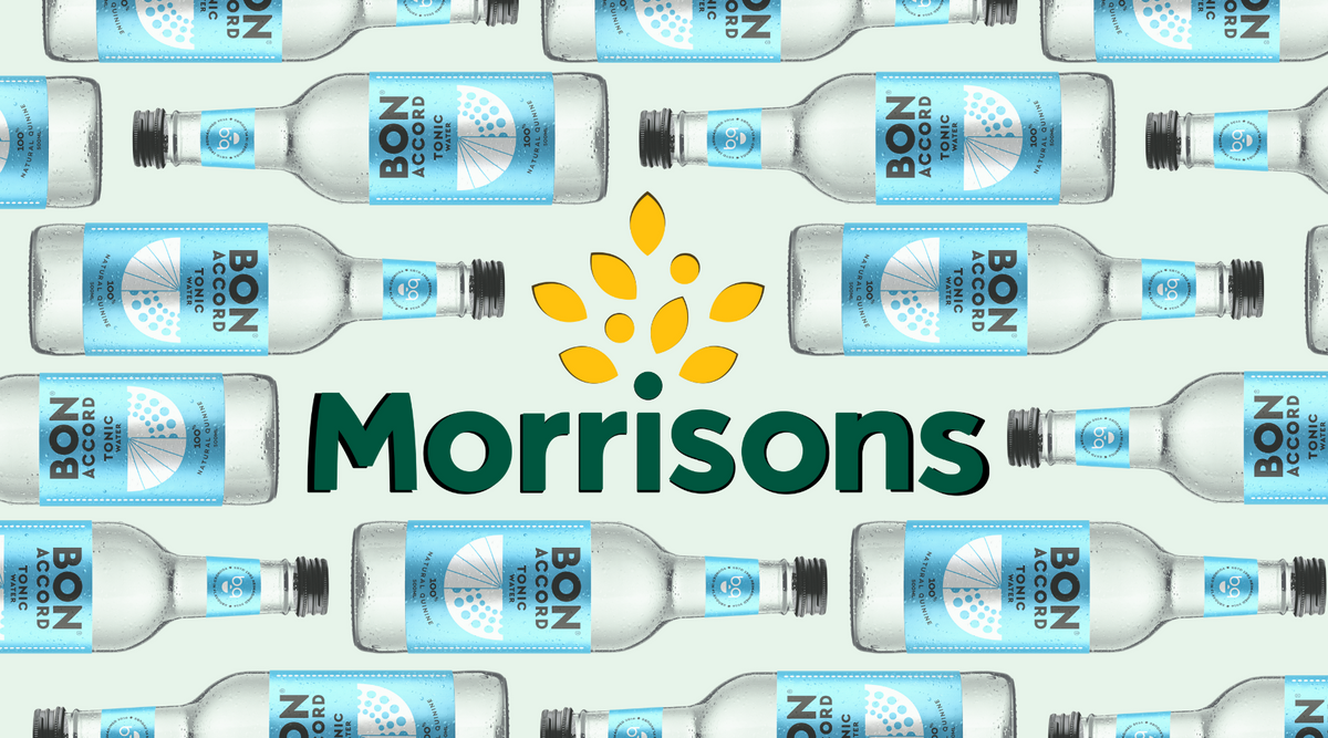 Our 500ml Tonic Water has landed at Morrisons Bon Accord Soft Drinks